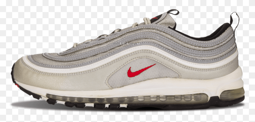 1580x697 Best Nike Air Max 97 Classic Nike Air Max 97 Silver Bullet Kupit, Shoe, Footwear, Clothing HD PNG Download