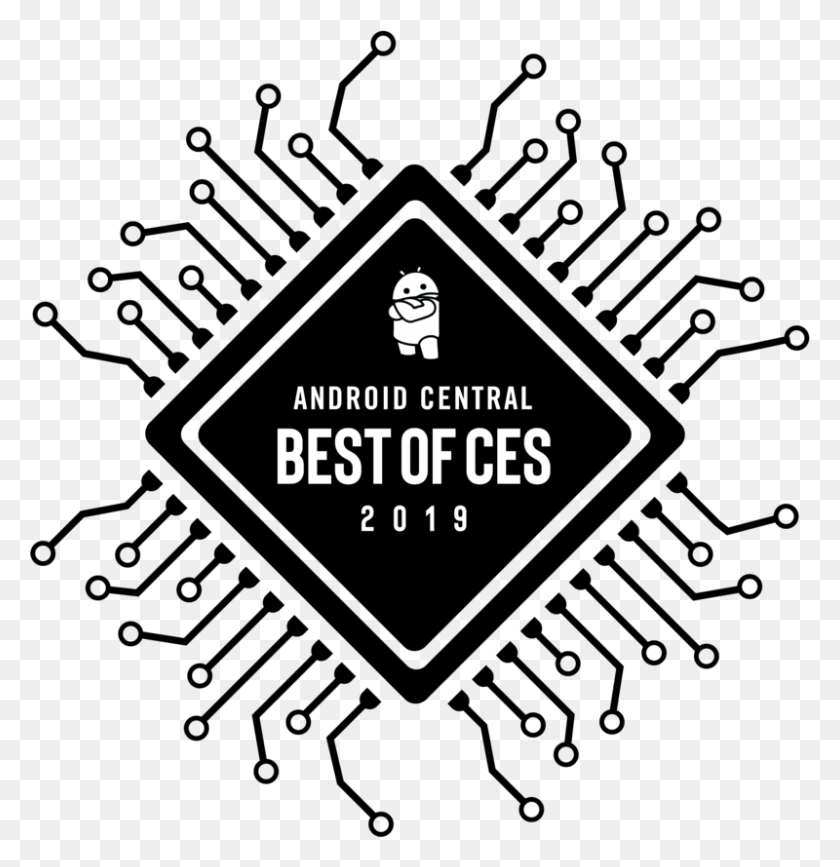800x828 Best Of Ces 2019 Andro Android Central, Текст, Слово, Логотип Hd Png Скачать