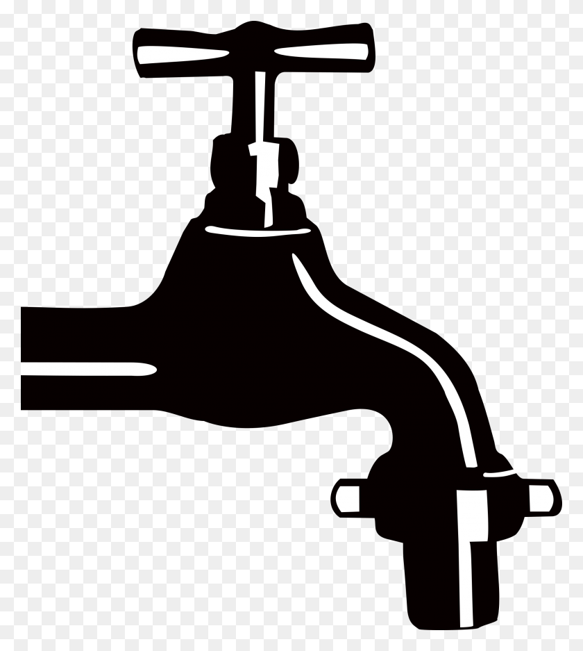 2134x2400 Best Of Tap Clip Art Water Pollution Black And White, Sink Faucet, Sink, Indoors HD PNG Download