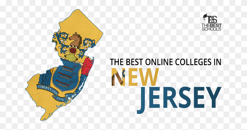 671x383 Best Online Colleges In New Jersey Cartoon, Logo, Symbol, Trademark HD PNG Download