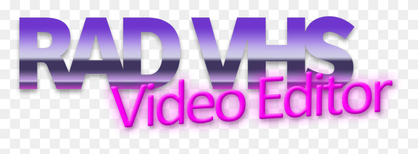 941x304 Best Rated Vhs Effect Lilac, Purple, Word, Text HD PNG Download