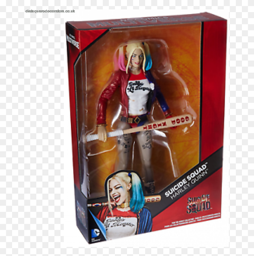 674x786 Best Sale Dc Comics Toy Suicide Squad Harley Quinn Harley Quinn Suicid Squad Toy, Person, Human, Advertisement HD PNG Download