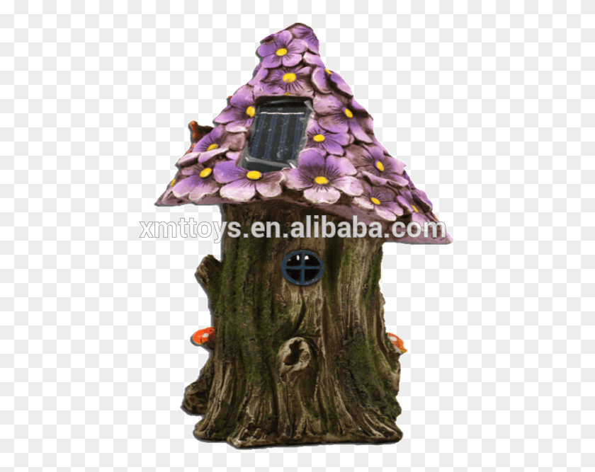 449x607 Best Selling Garden Decoration Resin Fairy House Christmas Tree, Cookie, Food, Biscuit HD PNG Download