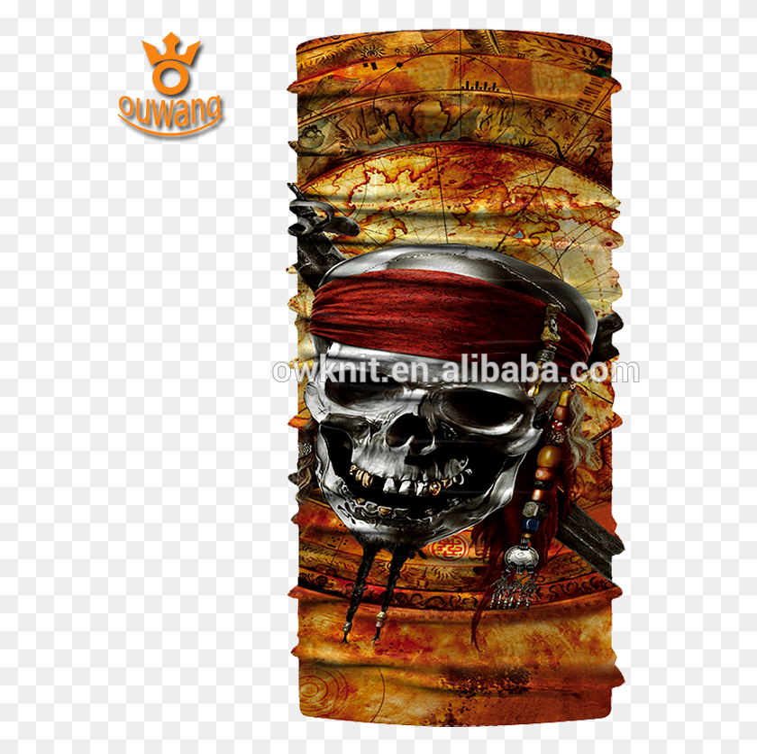 581x776 Best Selling Motorcycle Biker Tubes Black Skull Face Kerchief, Pizza, Food, Architecture HD PNG Download