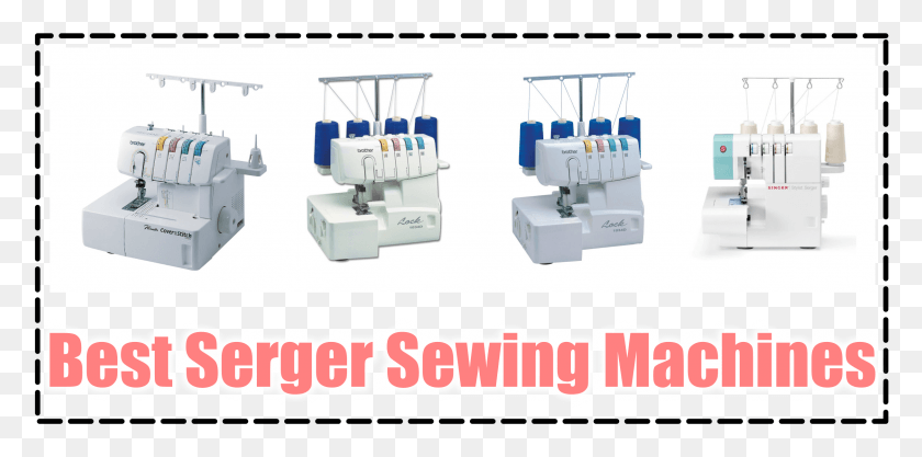 2432x1114 Best Serger Sewing Machines Machine Tool, Toy, Electrical Device, Appliance HD PNG Download