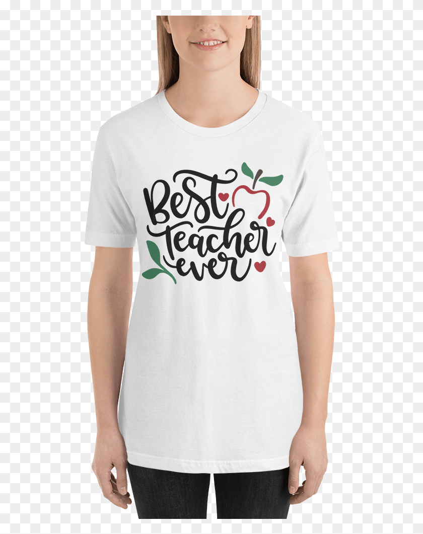 508x1001 Best Teacher Ever Womens Greta Thunberg Shirt, Clothing, Apparel, Person HD PNG Download