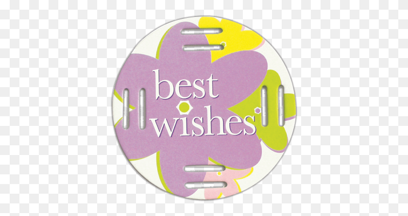 386x386 Best Wishes Fobbie Circle, Word, Text, Label HD PNG Download