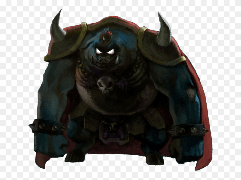 645x568 Bestial Ganon La Leyenda De Zelda Ganon, Estatua, Escultura Hd Png