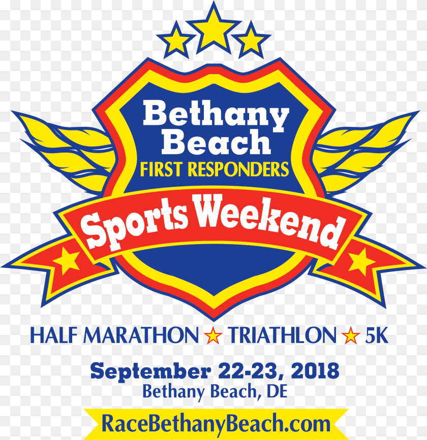 Bethany Beach First Responders Sports Weekend Bethany Beach, Advertisement, Logo, Poster, Symbol PNG