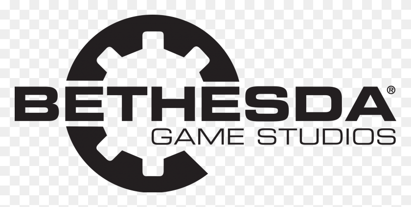 2000x935 Bethesda Softworks, Symbol, Stencil, Pot HD PNG Download