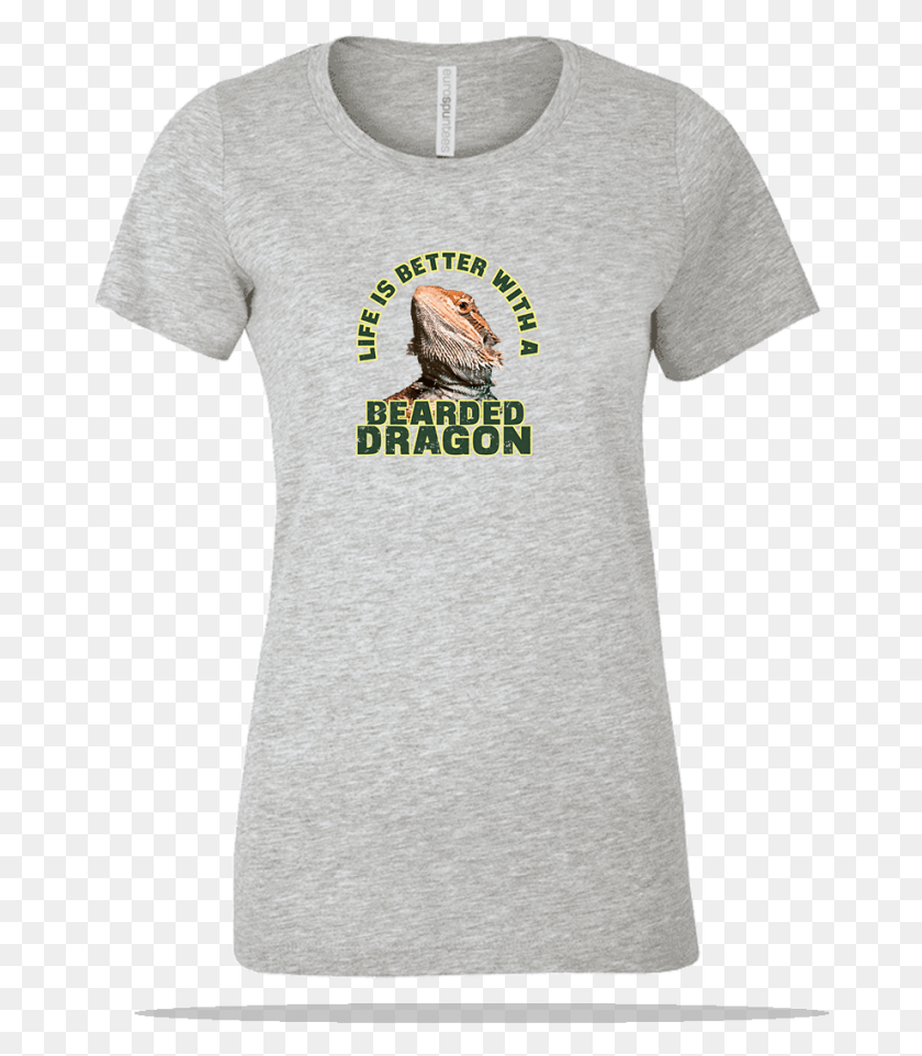 672x902 Better Bearded Dragon Ladies Tee Meatball, Clothing, Apparel, T-shirt HD PNG Download