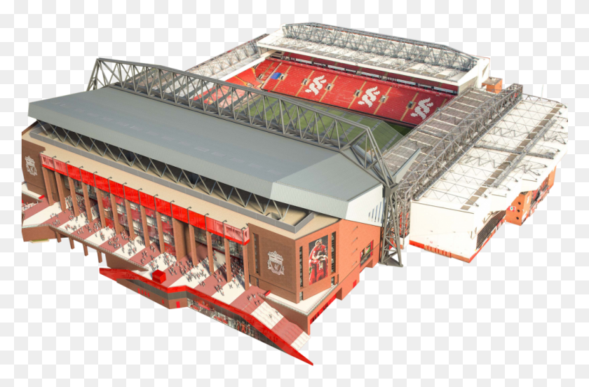 1001x632 Better Connected Spaces Liverpool Anfield New Stadium, Building, Arena, Field Descargar Hd Png