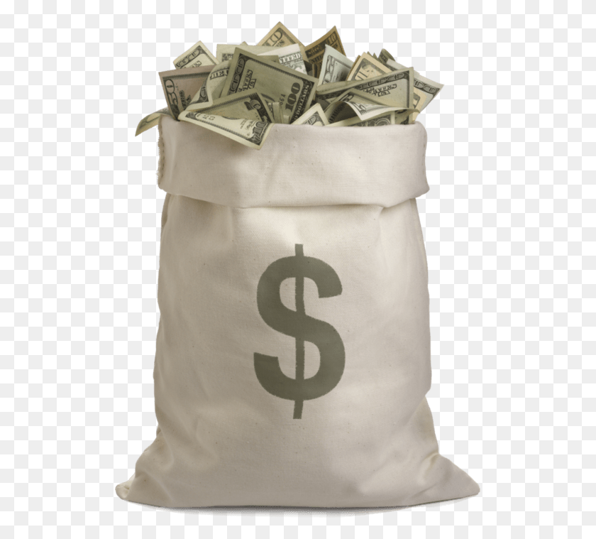 515x699 Better Presentations Bag Of Money, Dollar, Tote Bag, Sack HD PNG Download