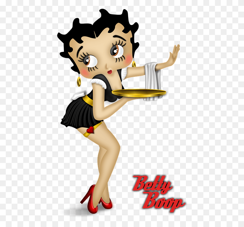457x720 Betty Boop Animated Cartoon Character Betty Boop Statue, Person, Human, Performer HD PNG Download