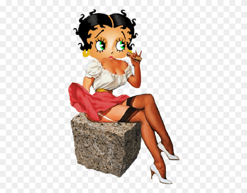 380x595 Betty Boop Clip Art Betty Boop, Clothing, Apparel, Costume HD PNG Download