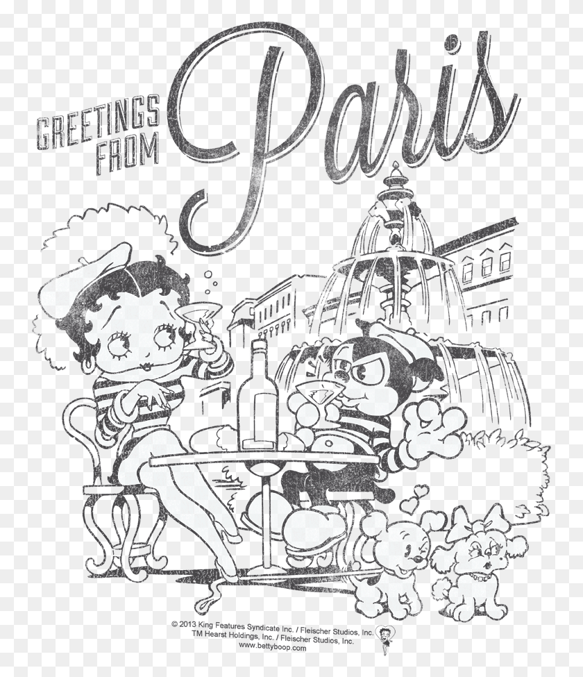 749x915 Betty Boop Greetings From Betty Boop, Graphics, Person HD PNG Download