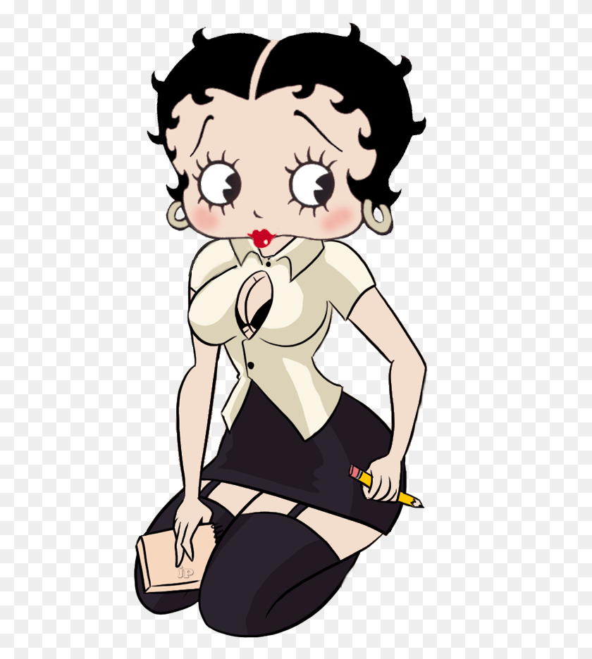 461x876 Betty Boop Ready To Take Notes Sexy Secretary Life Betty Boop Quotes, Clothing, Apparel, Shorts HD PNG Download