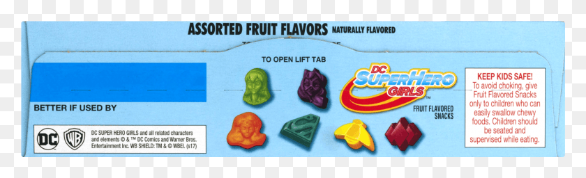 1801x454 Betty Crocker Dc Super Hero Girls Fruit Flavored Snacks Dc Superhero Girls Fruit Snacks, Text, Rubber Eraser, Toy HD PNG Download