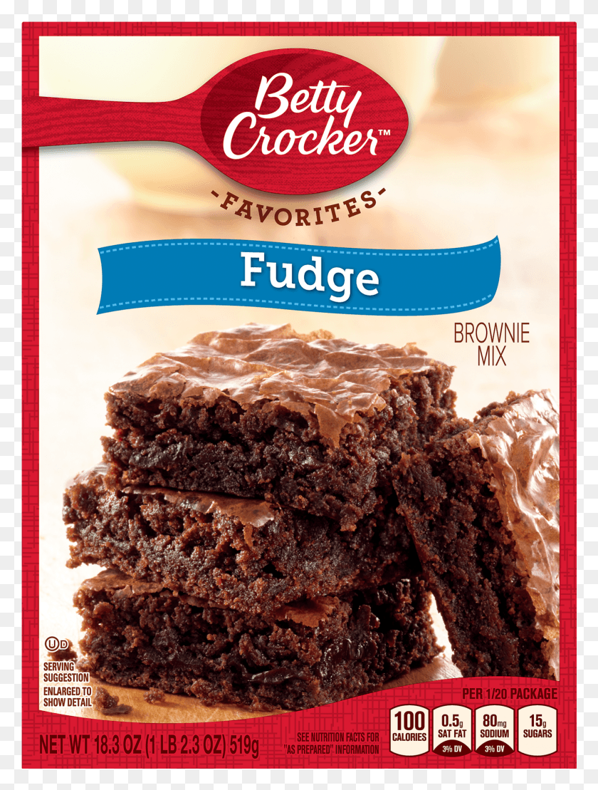 1338x1801 Betty Crocker Fudge Brownie Mix Family Size Fudge Brownie Mix Betty Crocker, Dessert, Food, Chocolate HD PNG Download