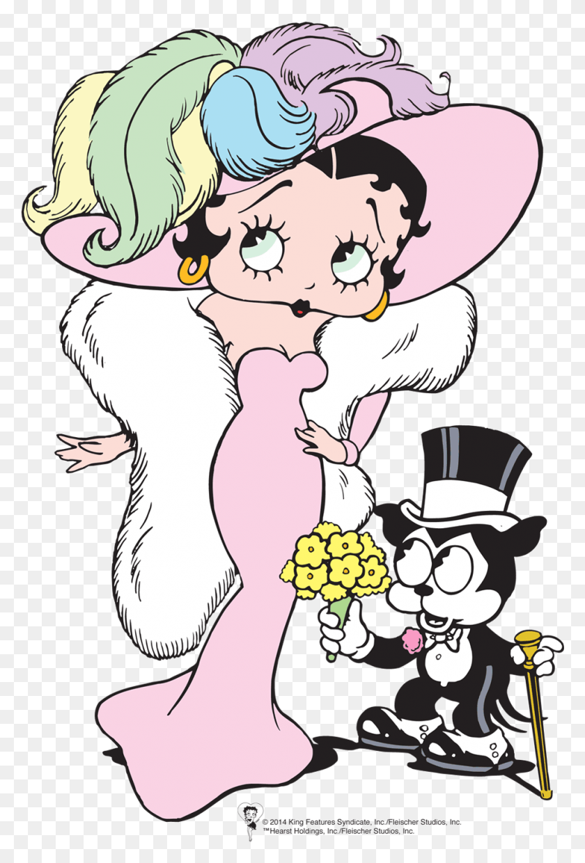 965x1460 Betty In Easter Bonnet Betty Boop Happy Thursday, Person, Human HD PNG Download