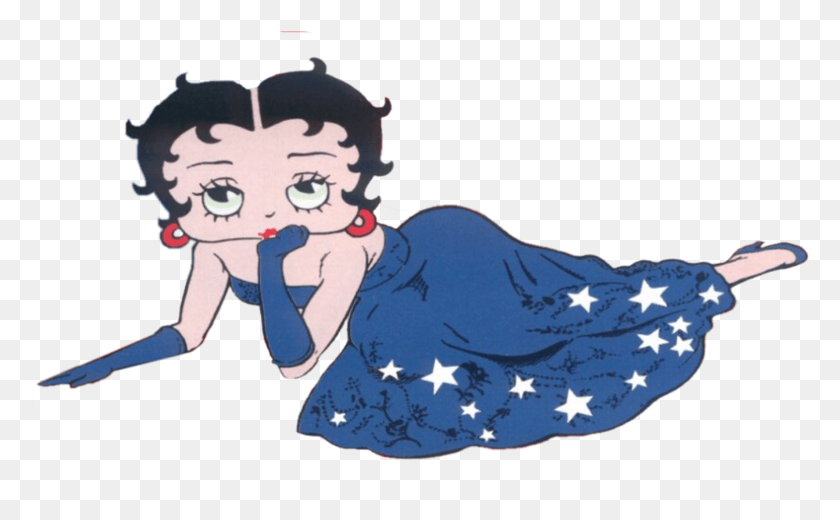 778x460 Betty Miss Liberty Ded Betty Boop Black Dress, Person, Human, Clothing HD PNG Download