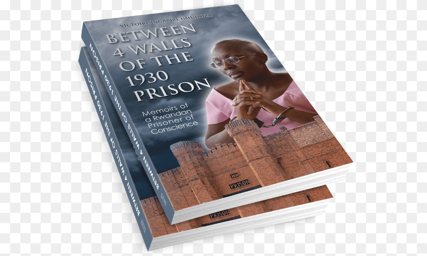 552x505 Between 4 Walls Of 1930 Prison Victoire Ingabire Book, Publication, Adult, Female, Person Transparent PNG