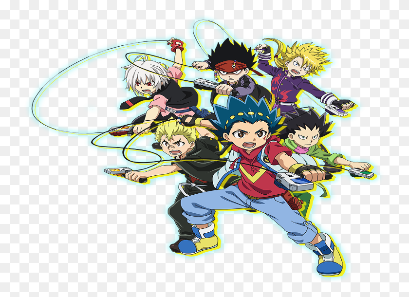 739x550 Beyblade Burst, Comics, Book, Person HD PNG Download