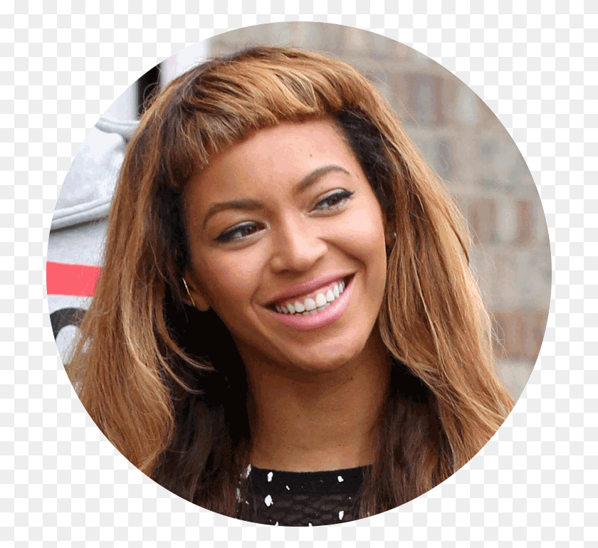 710x710 Beyonc Gappy Full Fringe, Face, Person, Human HD PNG Download