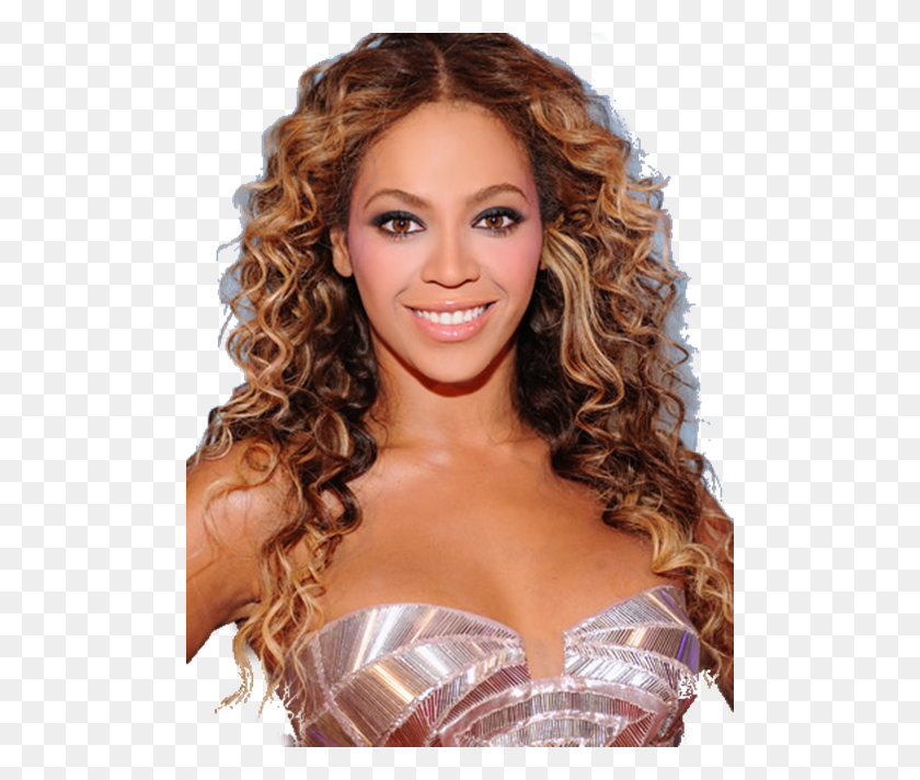 500x652 Beyonce Nadia Buari Real Vs Beyonce, Face, Person, Blonde HD PNG Download