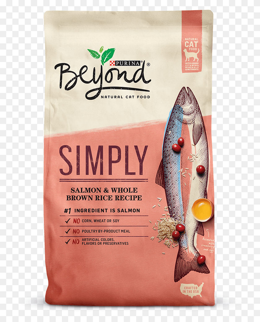 762x979 Beyond Salmon Amp Whole Brown Rice Recipe Dry Cat Food Purina Beyond Cat Food, Sea, Outdoors, Water HD PNG Download