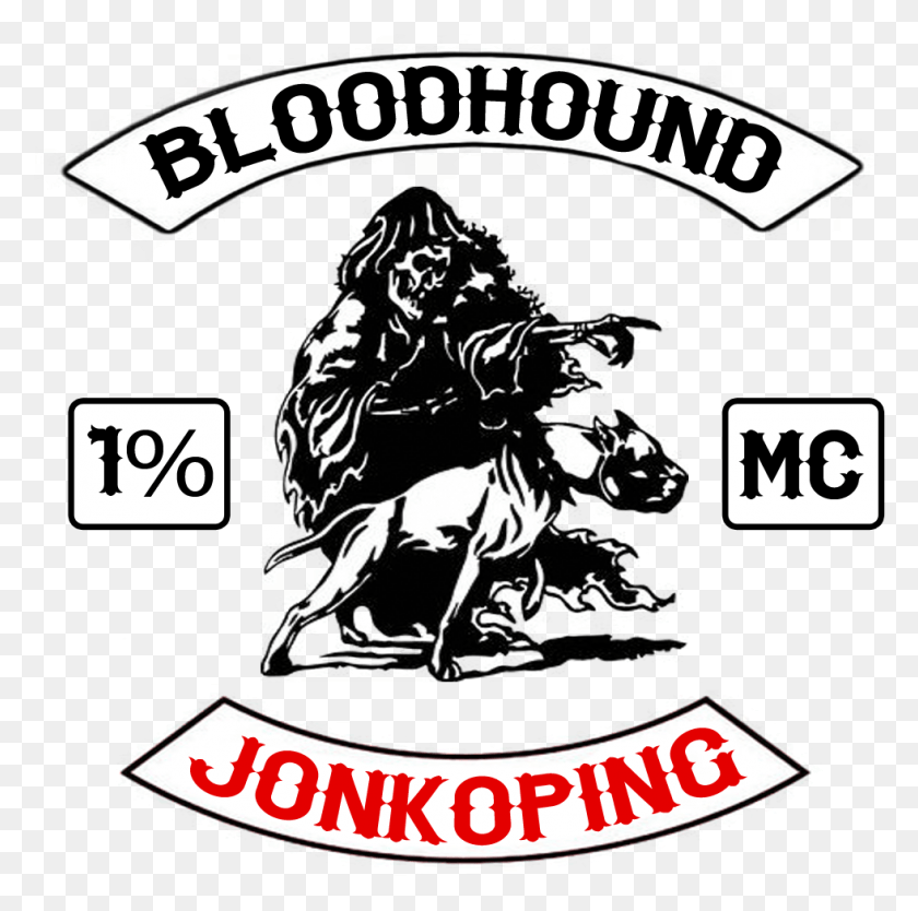 980x973 Bh Mc Patch Bloodhound Mc, Logo, Symbol, Trademark HD PNG Download