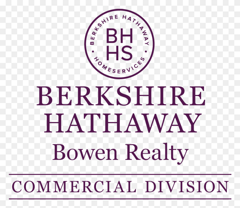 920x787 Descargar Png Bhhs Bowen Comercial Logo Púrpura Berkshire Hathaway, Texto, Palabra, Símbolo Hd Png