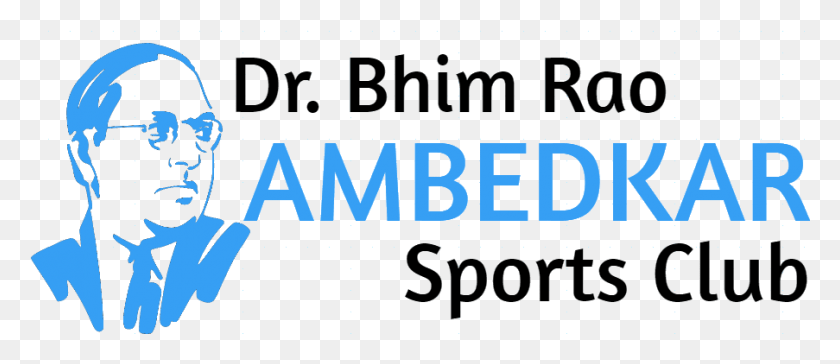 903x352 Bhim Rao Ambedkar Sports Club Graphic Design, Text, Alphabet, Word HD PNG Download