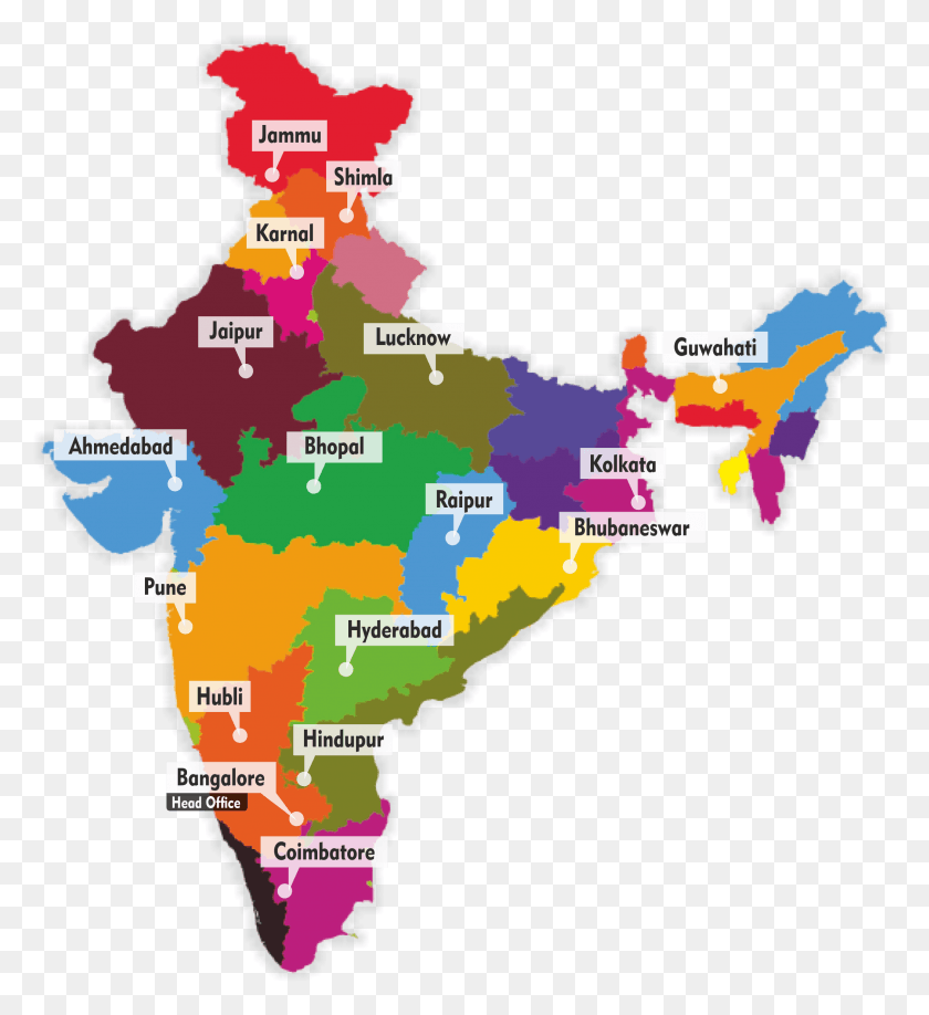 2255x2482 Bhopal On India Map Rajiv Gandhi International Airport In India Map, Diagram, Atlas, Plot HD PNG Download