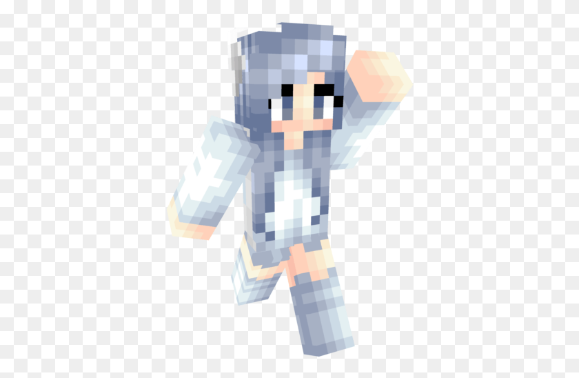 360x488 Bhpgdypng Minecraft White Fox Girl Skin, Sweets, Food, Confectionery HD PNG Download