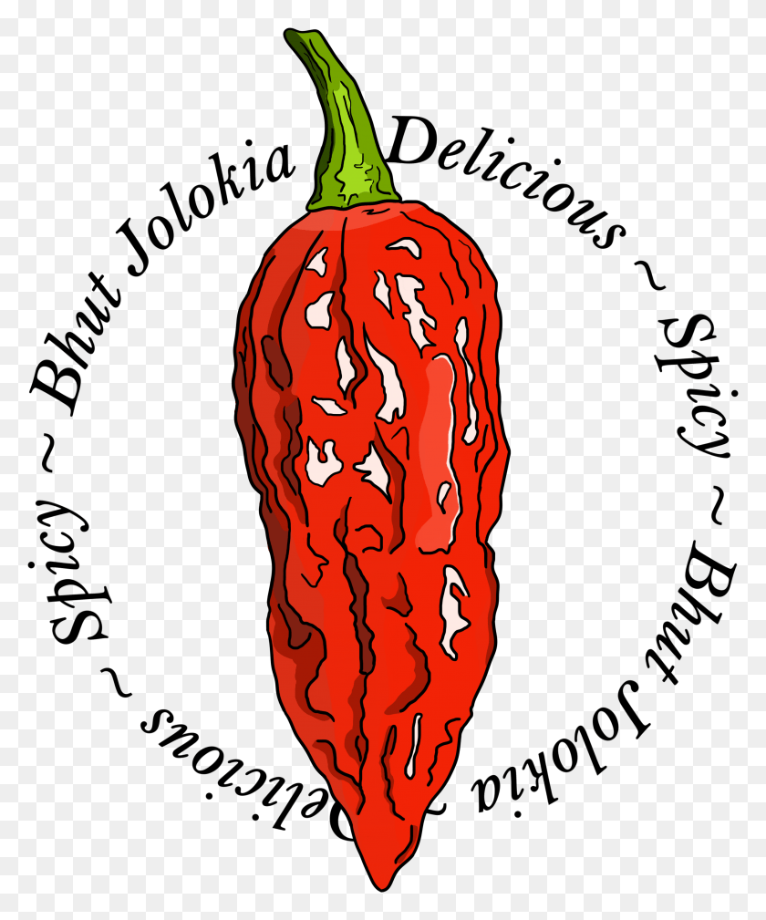 2924x3561 Bhut Jolokia Chili Pepper Spicy, Plant, Vegetable, Food HD PNG Download