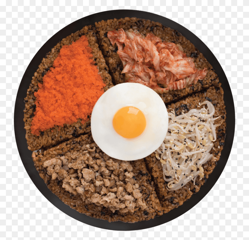 749x749 Bibim Pokapoka Rice Fried Egg, Egg, Food, Breakfast HD PNG Download