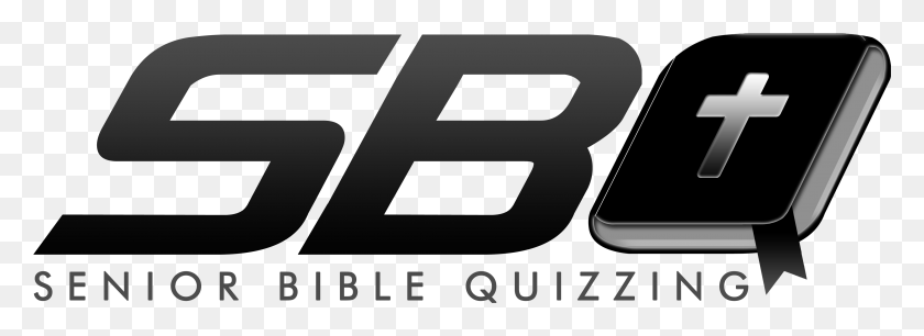 4175x1320 Bible Quiz Black Amp White Logo Graphic Design, Symbol, Trademark, Text HD PNG Download