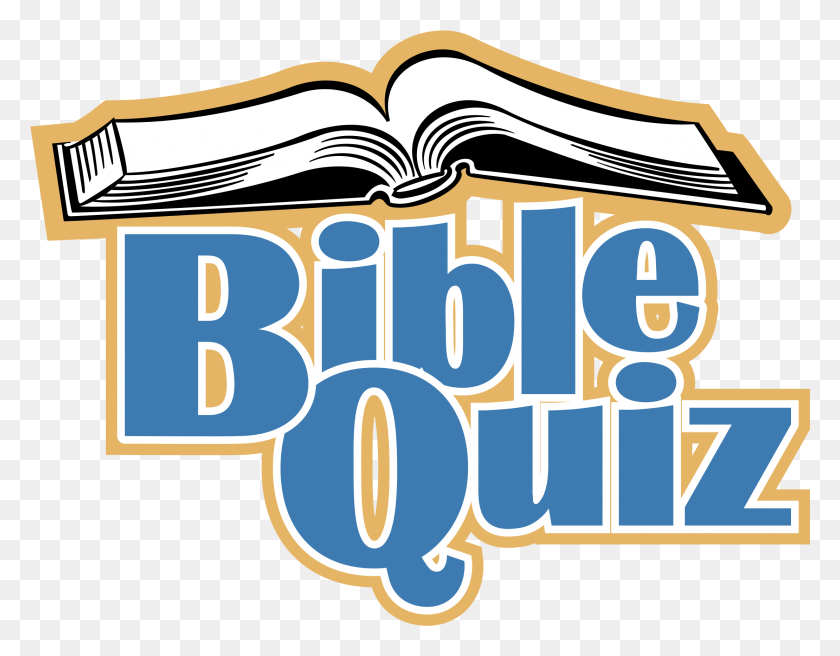 2219x1698 Bible Quiz Logo Transparent Bible Quiz, Text, Word, Label HD PNG Download