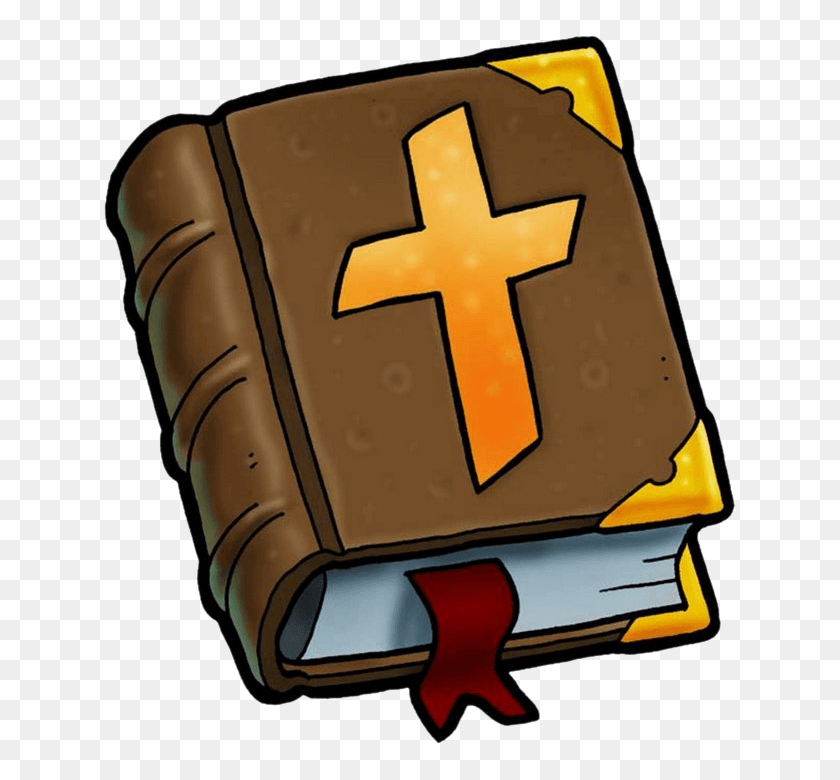 633x720 Bible With Cross Image Clip Art Bible, Weapon, Weaponry, Bomb HD PNG Download