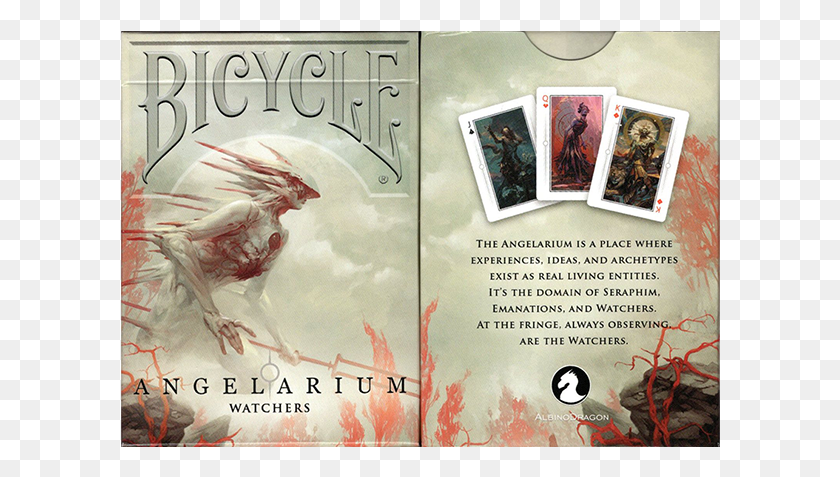 600x417 Bicycle Angelarium Playing Cards Playing Card, Poster, Advertisement, Flyer HD PNG Download