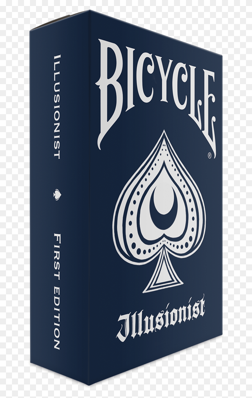 662x1265 Bicycle Illusion Playing Cards, Label, Text, Graphics HD PNG Download