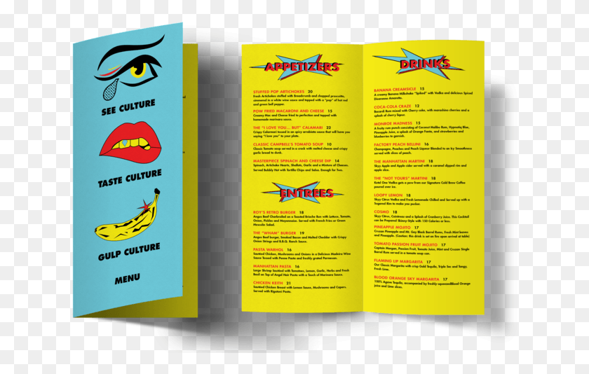 641x474 Bifold Brochure Mockup, Flyer, Poster, Paper HD PNG Download