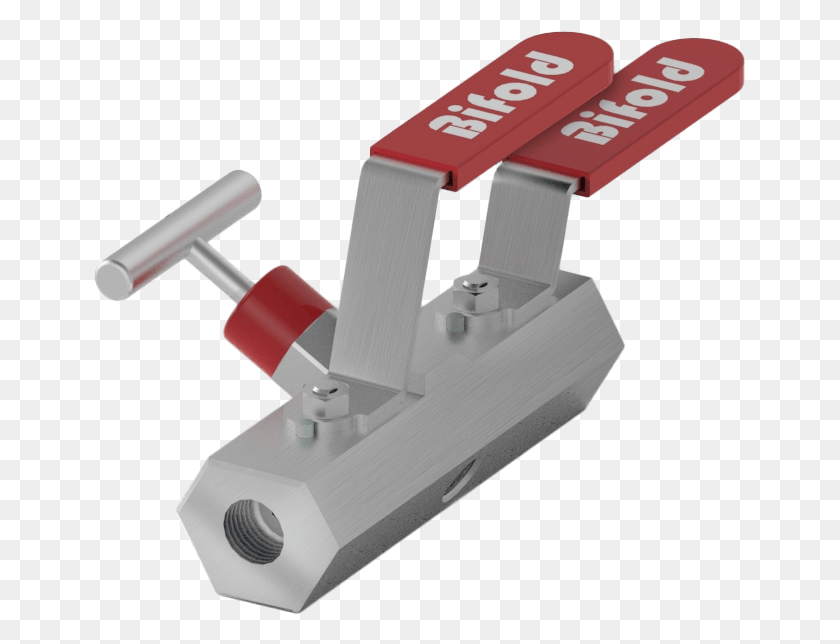 653x584 Bifold Double Block Amp Bleed Manifold Planer, Sink Faucet, Tool, Clamp HD PNG Download