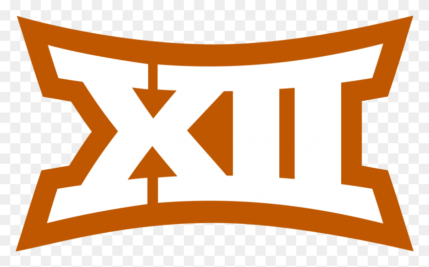 1269x752 Big 12 Logo In Texas Colors Big 12 Conference, Label, Text, Sticker HD PNG Download