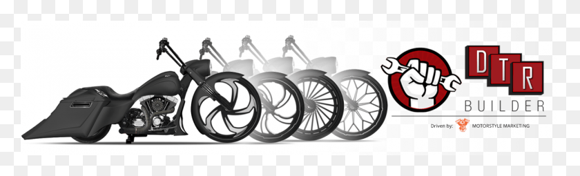 1200x300 Big Bagger Wheels Archives Speed By Design Big Wheel Bagger Silhouette, Machine, Spoke, Vehicle HD PNG Download