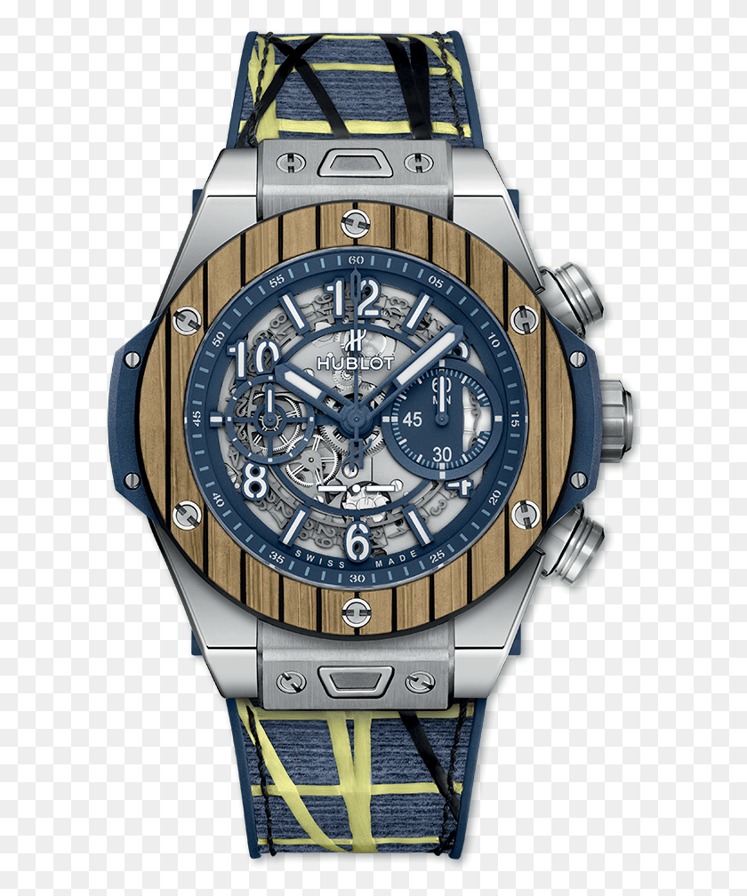 608x948 Big Bang Unico Teak Italia Independent Titanium Analog Watch, Wristwatch, Clock Tower, Tower HD PNG Download