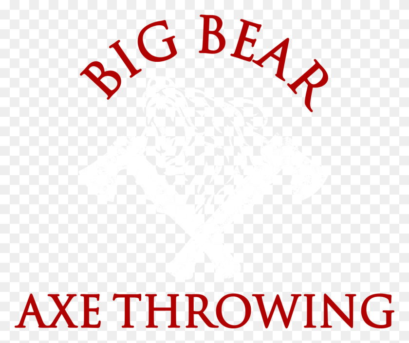 1359x1124 Big Bear Axe Throwing Poster, Person, Human, Advertisement Descargar Hd Png