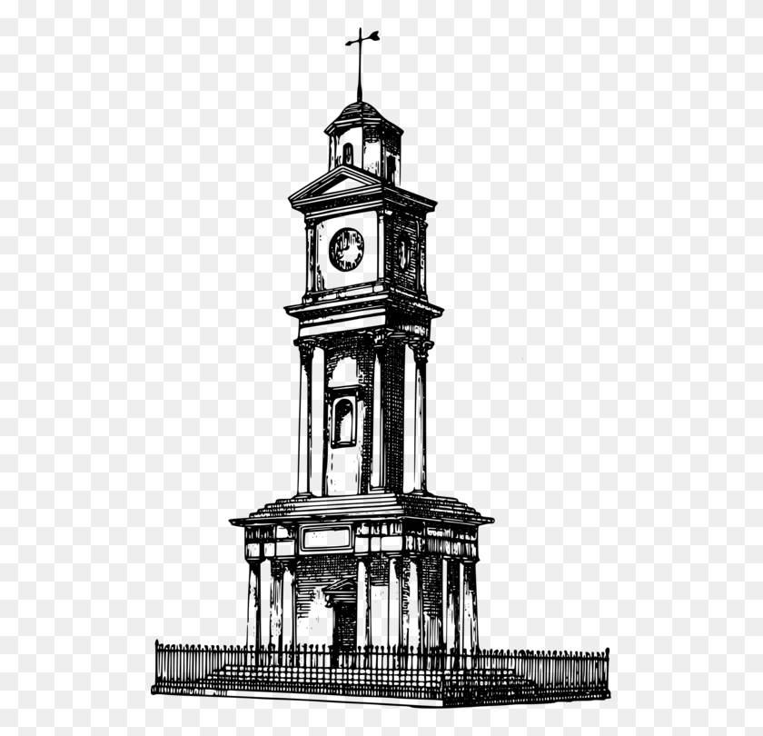 507x750 Big Ben Clock Tower Bell Tower Clock Tower Drawing, Gray, World Of Warcraft HD PNG Download