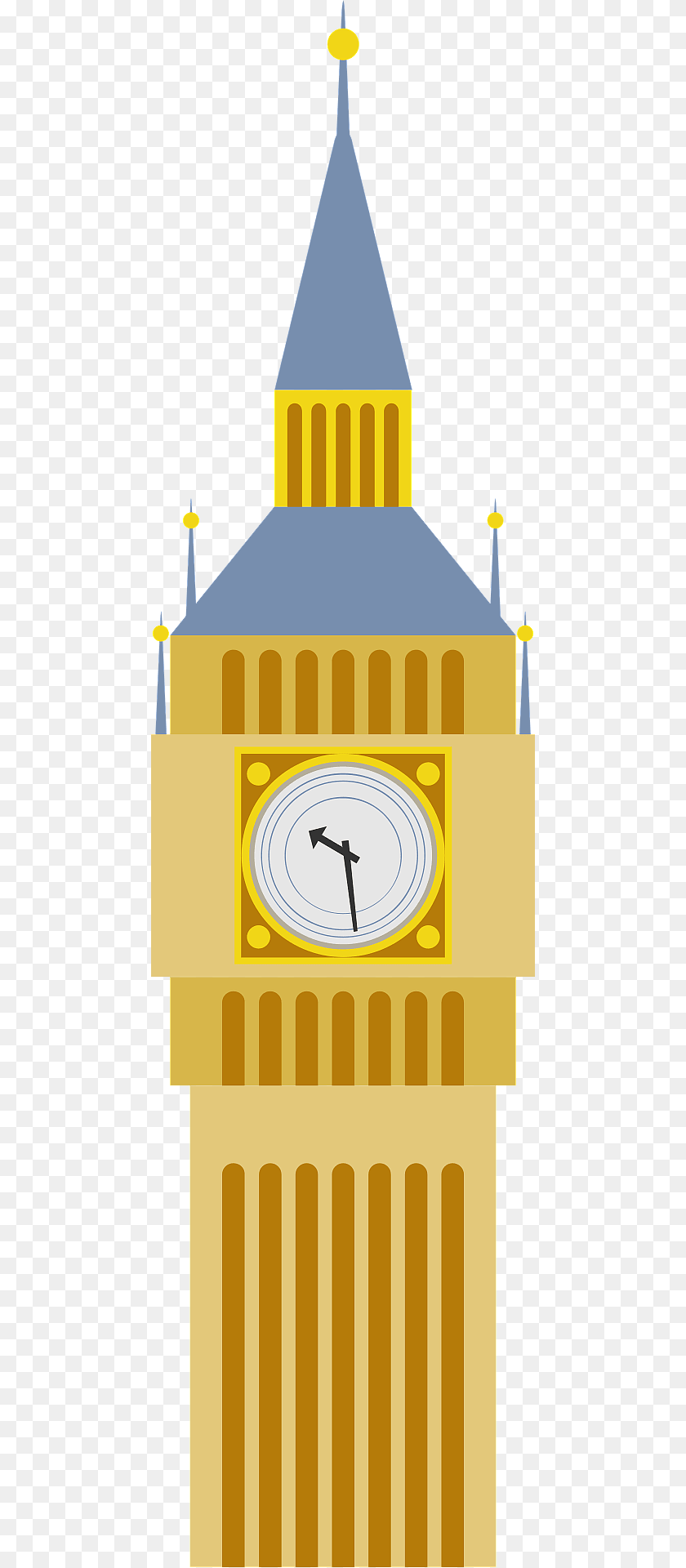 470x1920 Big Ben Clock Tower Clipart, Architecture, Building, Clock Tower, Bell Tower Transparent PNG